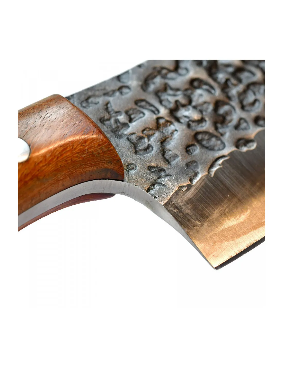 Cuchillo Carnicero Serbio con funda y correa, 26 cm.