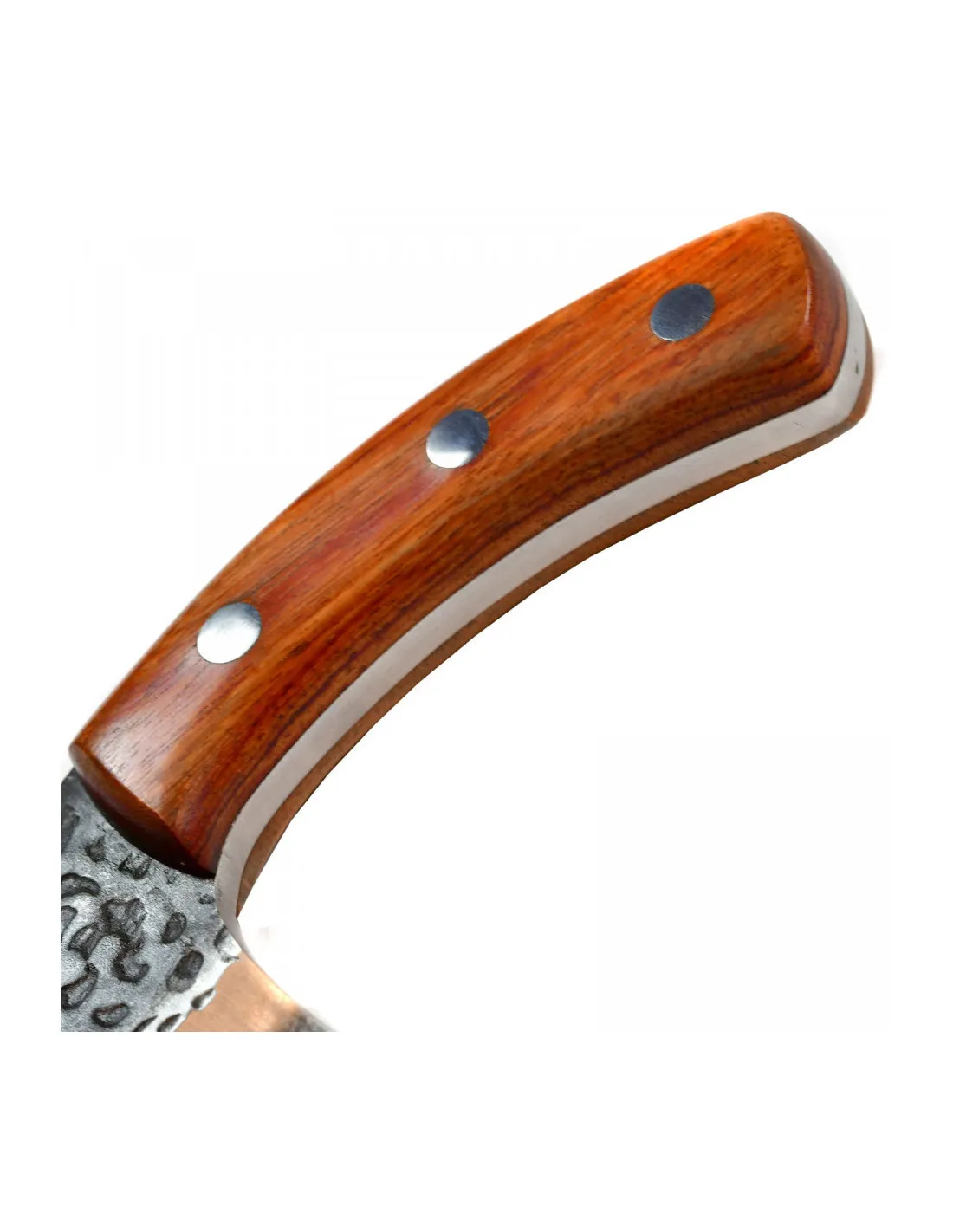 Cuchillo Carnicero Serbio con funda y correa, 26 cm.