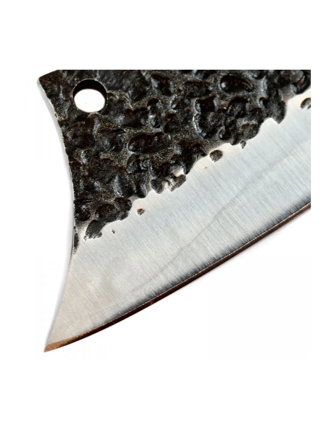 Cuchillo Carnicero Serbio con funda y correa, 26 cm.