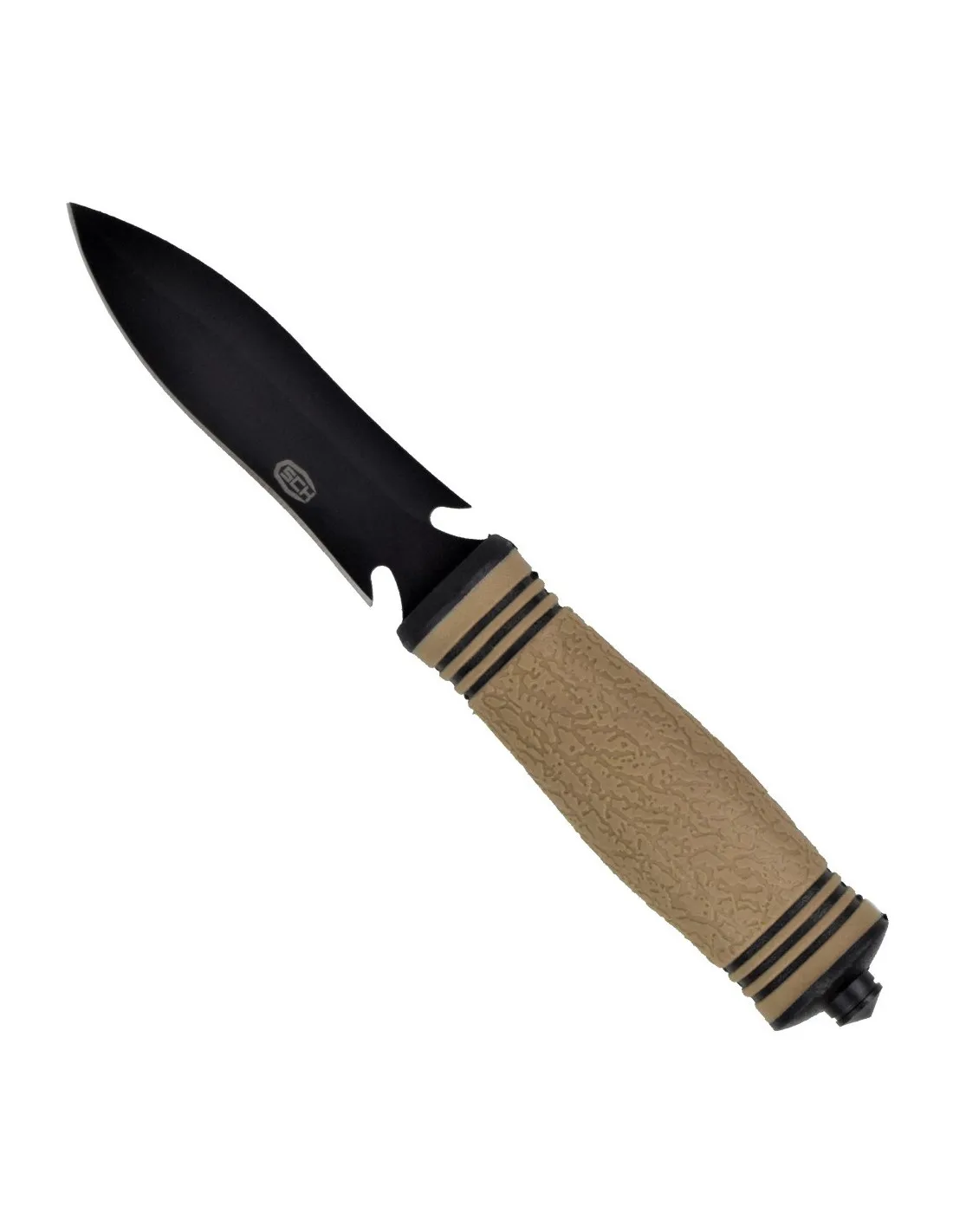 Cuchillo de aventura un solo filo SCK (23,5 cm.)