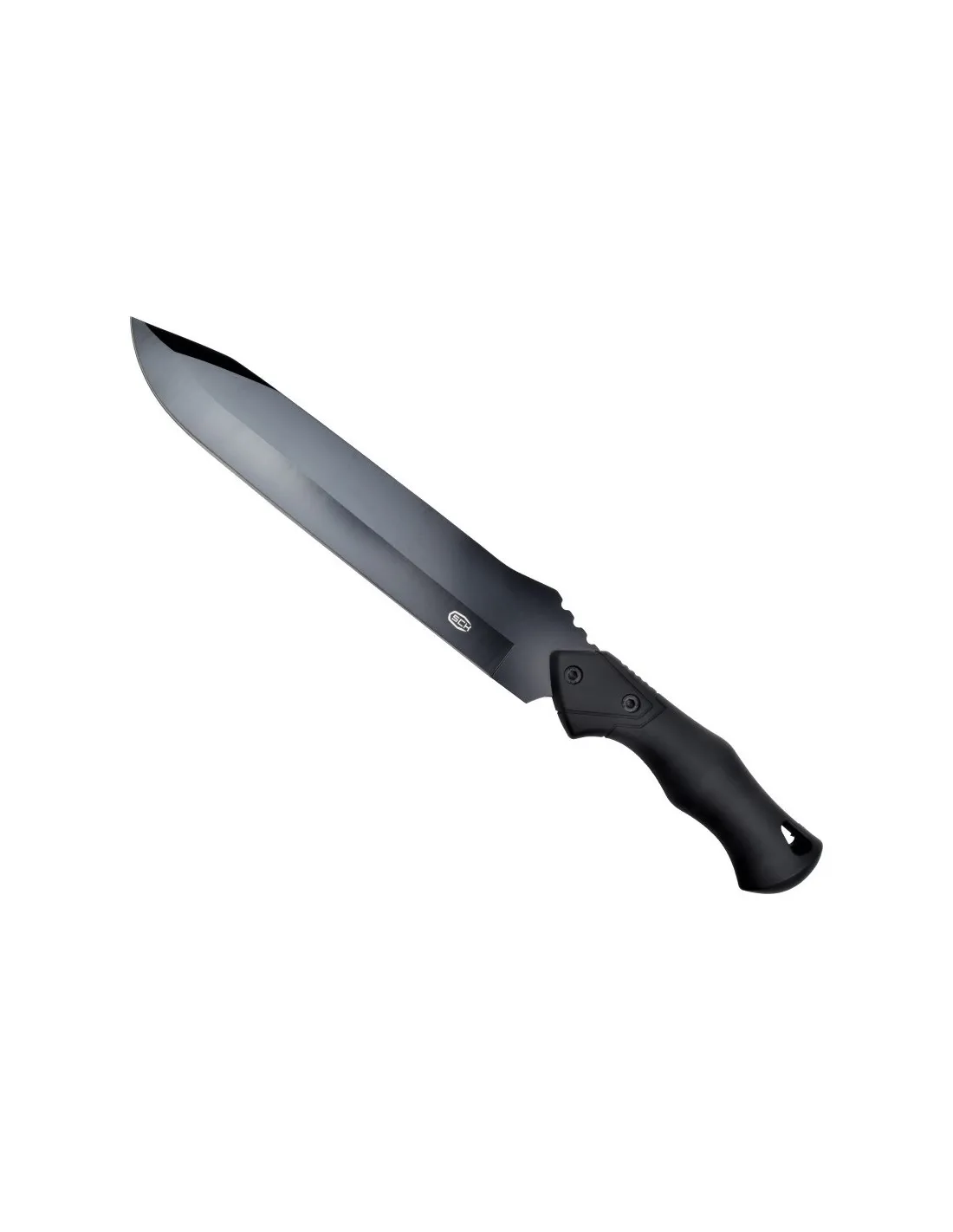 Cuchillo de caza SCK hoja acero inox. negra (44,2 cm.)