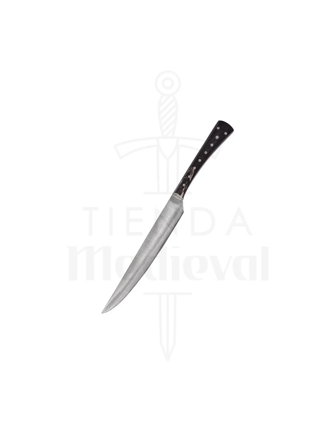 Cuchillo de cocina acero inox. con funda (23,5 cm.)