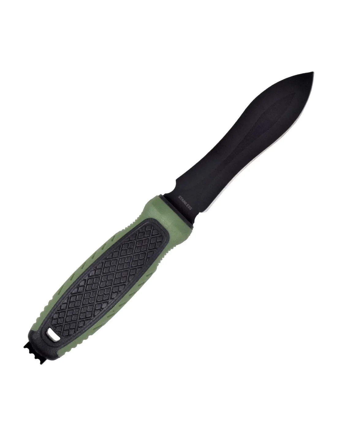 CUCHILLO NEGROVERDE OLIVA DE SUBMARINISMO SCK (24 CM.)