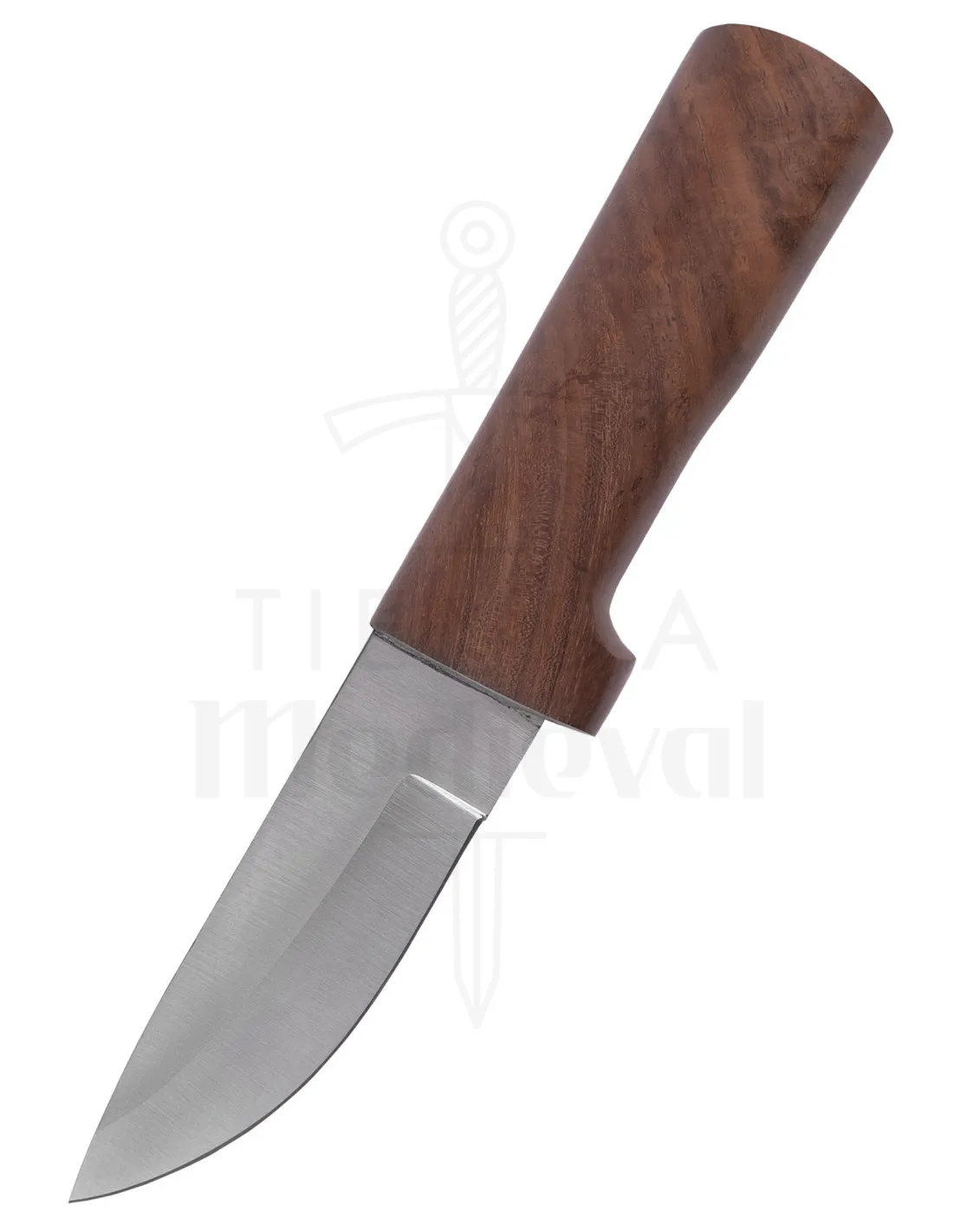 Cuchillo outdoor acero con funda cuero (23 cm.)