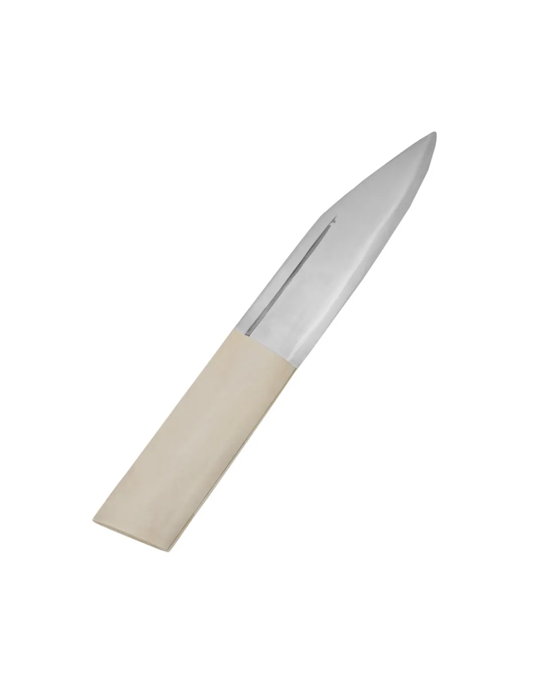 Cuchillo vikingo acero con mango hueso (24,1 cm.)