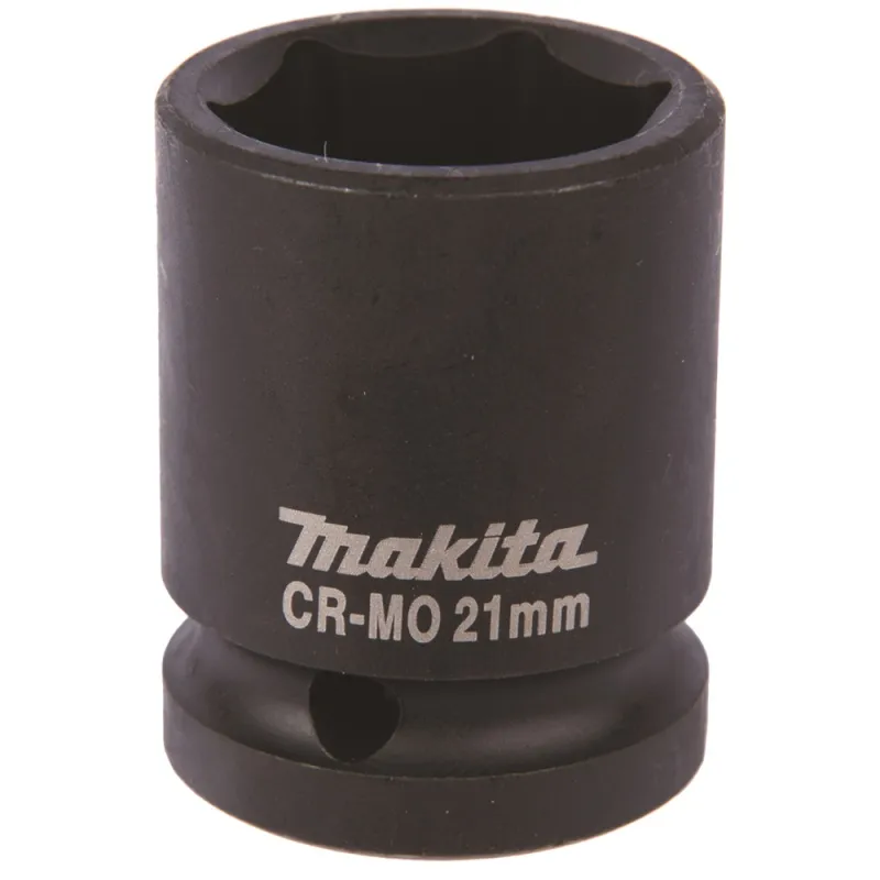 DADO HEXAGONAL MILIMéTRICO 1/2" X 21MM CORTO MAKITA B40185