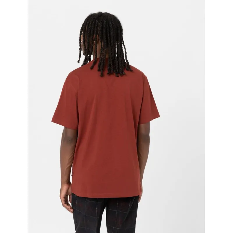 DICKIES LURAY POCKET TEE SS FIRED BRICK