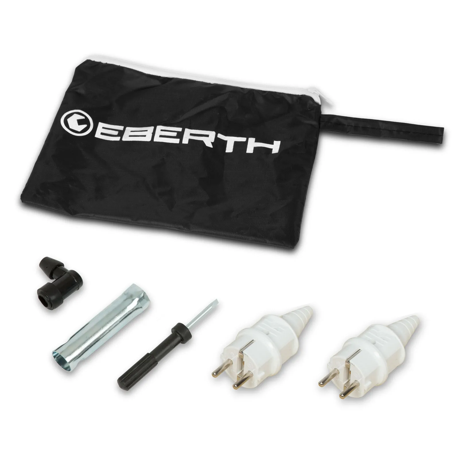 EBERTH Potente generador de energía con una potencia del motor de 6,5 hp / 4,8 kW y un chasis resistente