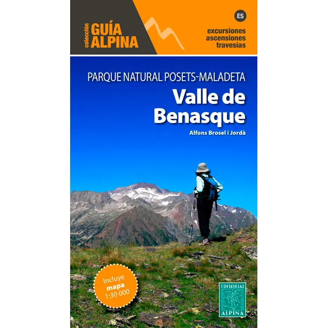 ed. alpina Guía del Valle de Benasque + Mapa