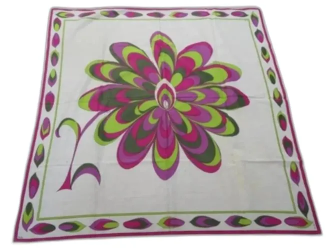 Emilio Pucci Pañuelos de seda Multicolor 