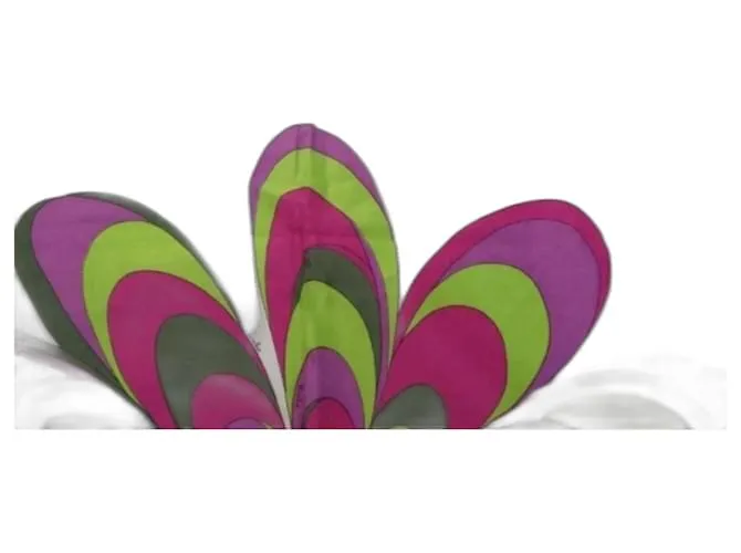 Emilio Pucci Pañuelos de seda Multicolor 