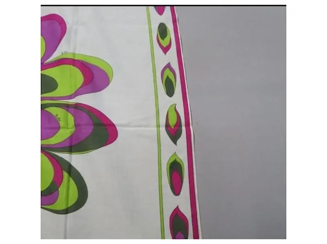 Emilio Pucci Pañuelos de seda Multicolor 