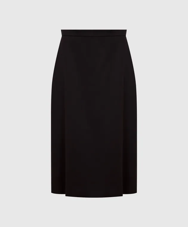 Ermanno Scervino Black midi skirt