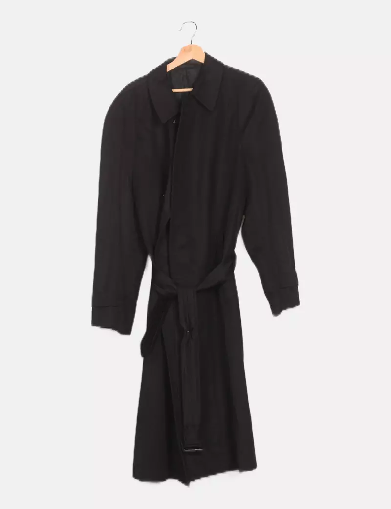 Ermenegildo Zegna Abrigo negro casual