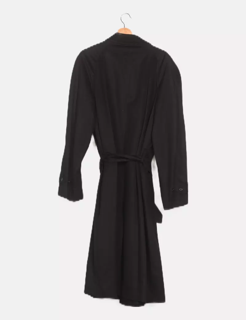 Ermenegildo Zegna Abrigo negro casual