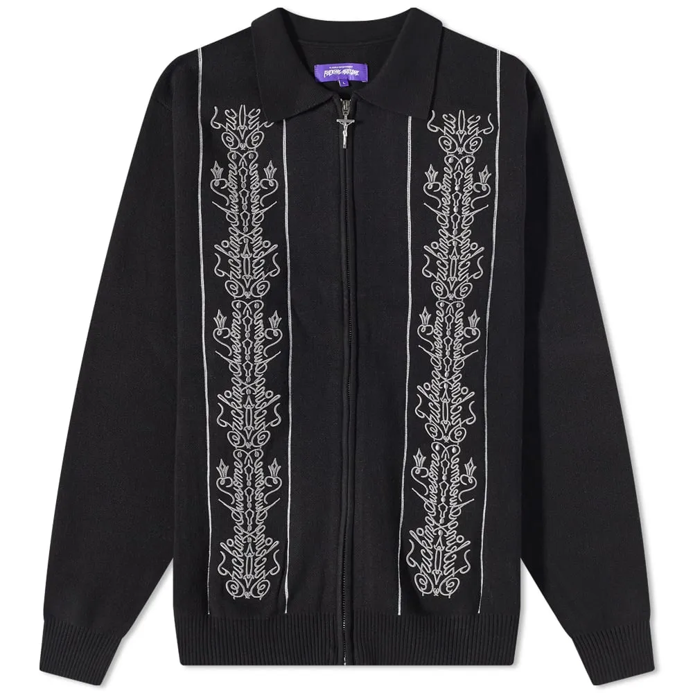 Fucking Awesome Bullshirt Zip Cardigan