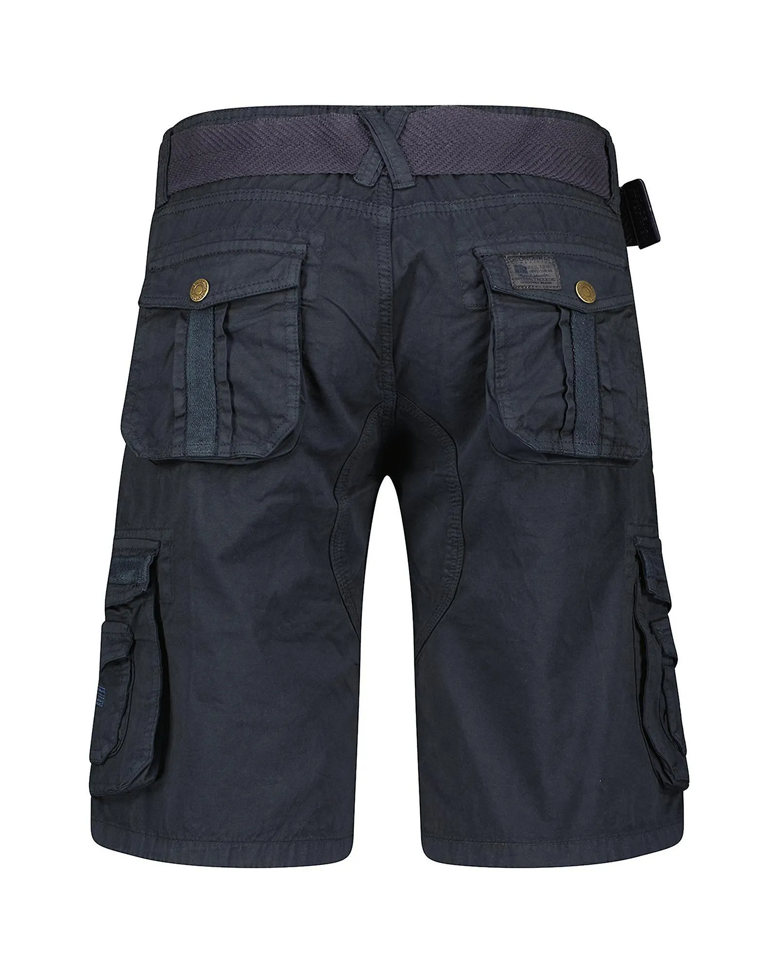 GEOGRAPHICAL NORWAY LOGO COTTON SHORTS WITH ZIPFASTENING AND MULTIPLE POCKETS