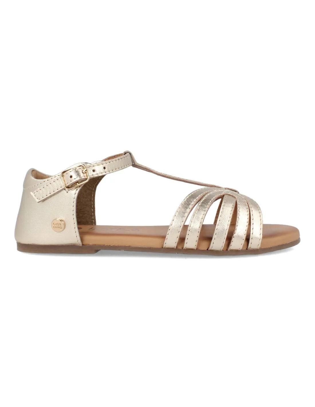 GIOSEPPO KIDS  SANDALIA PLANA ARIPEKA ORO