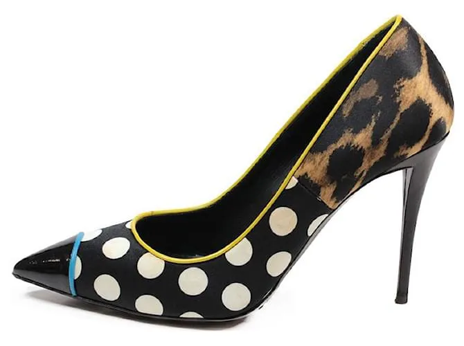 Giuseppe Zanotti Tacones Negro Multicolor 