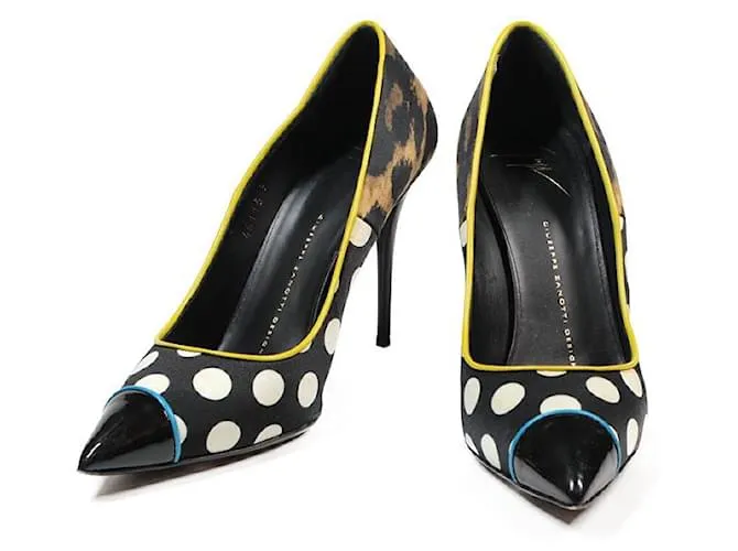 Giuseppe Zanotti Tacones Negro Multicolor 