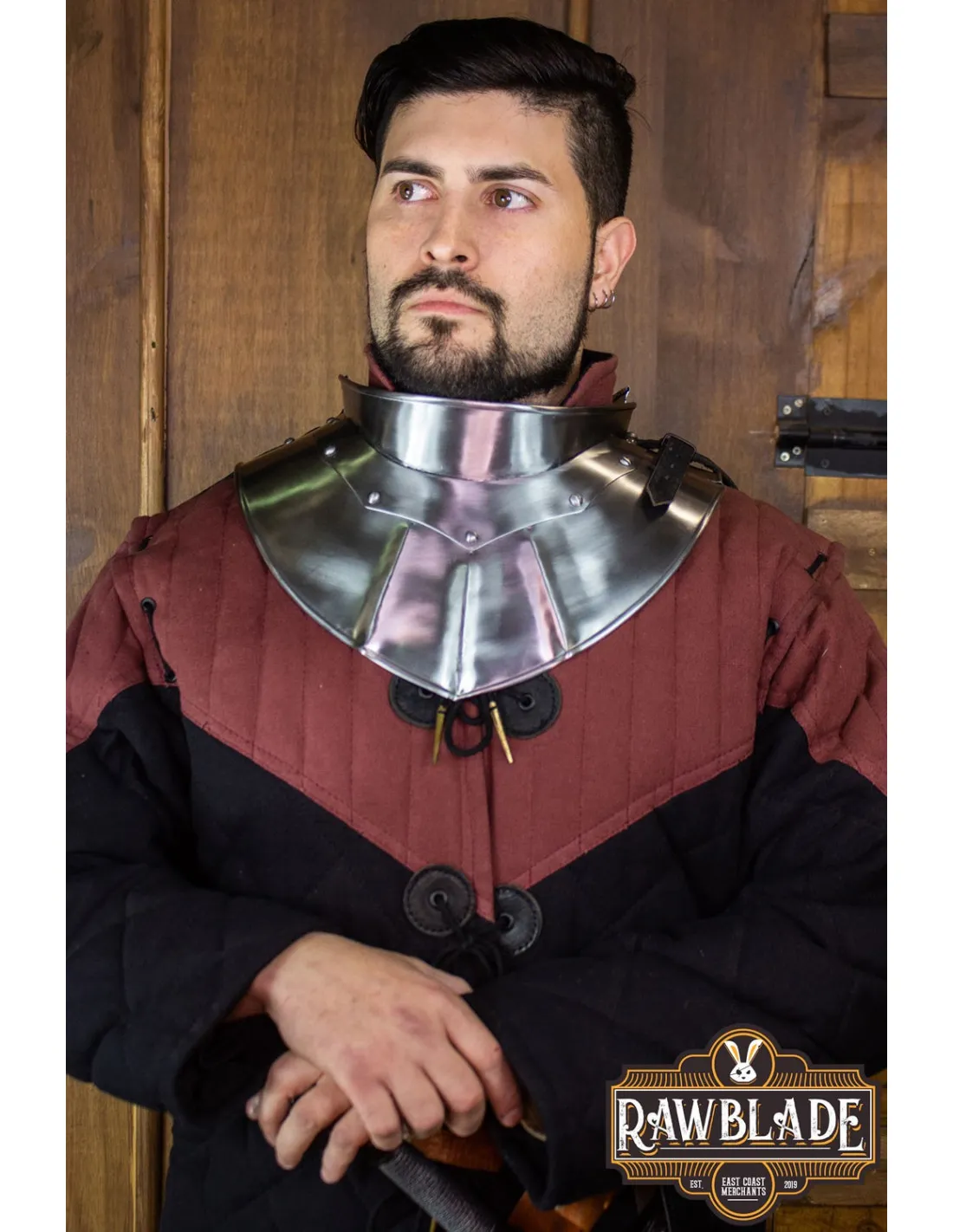 Gorget Defiant en acero