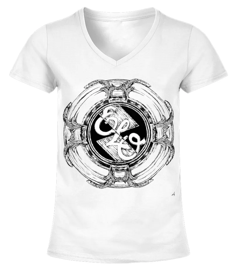 GRRBK. URANIUM CLUB  ALL OF THEM NATURALS (2016) CAMISETA CUELLO PICO MUJER