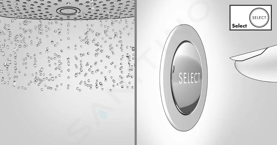 HANSGROHE RAINFINITY  ALCACHOFA DE DUCHA 130, 3JET, CROMO NEGRO CEPILLADO 26864340