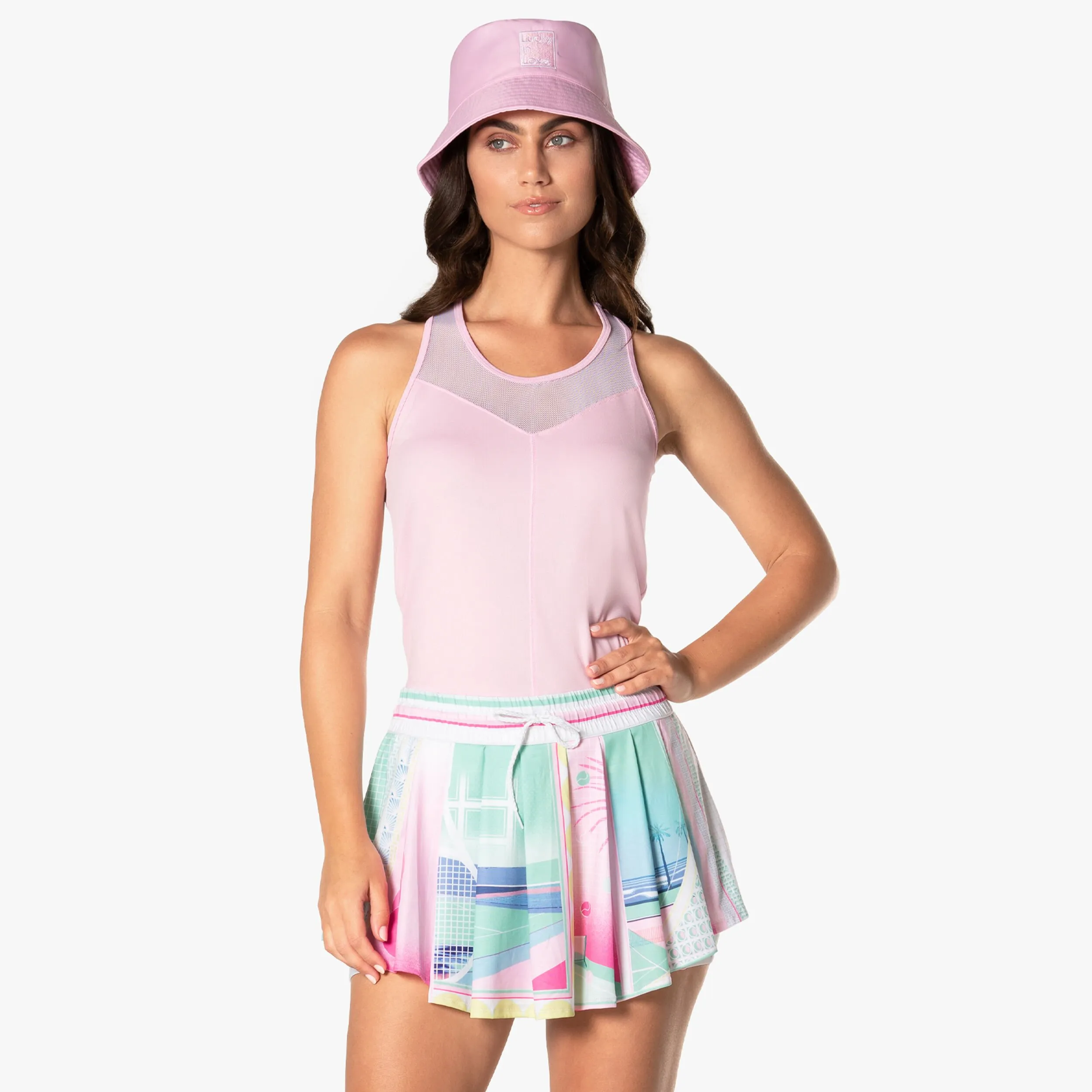 High Waist Deco Love Mujeres