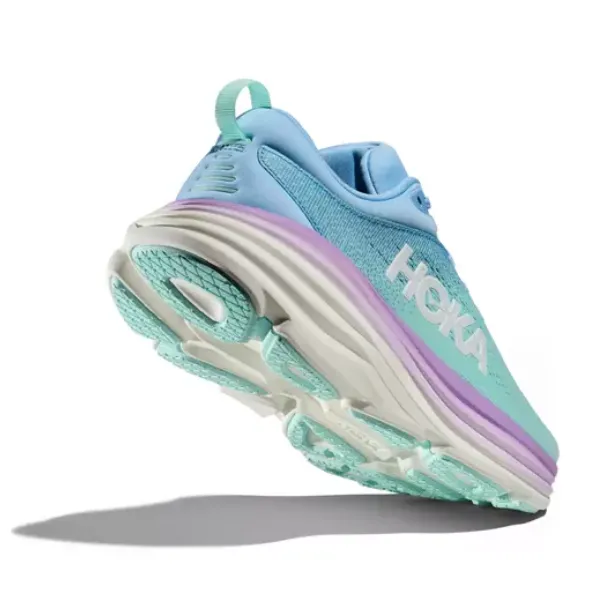 HOKA Bondi 8 Wide Airy Blue/Sunlit Ocean para mujer