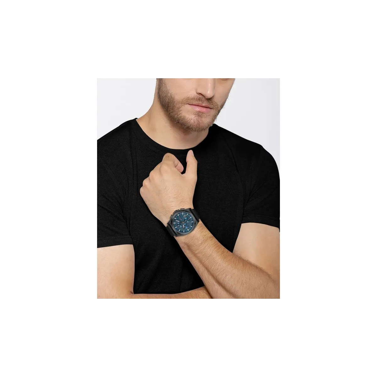 HUGO BOSS PIEL ESFERA AZUL  HUGO BOSS