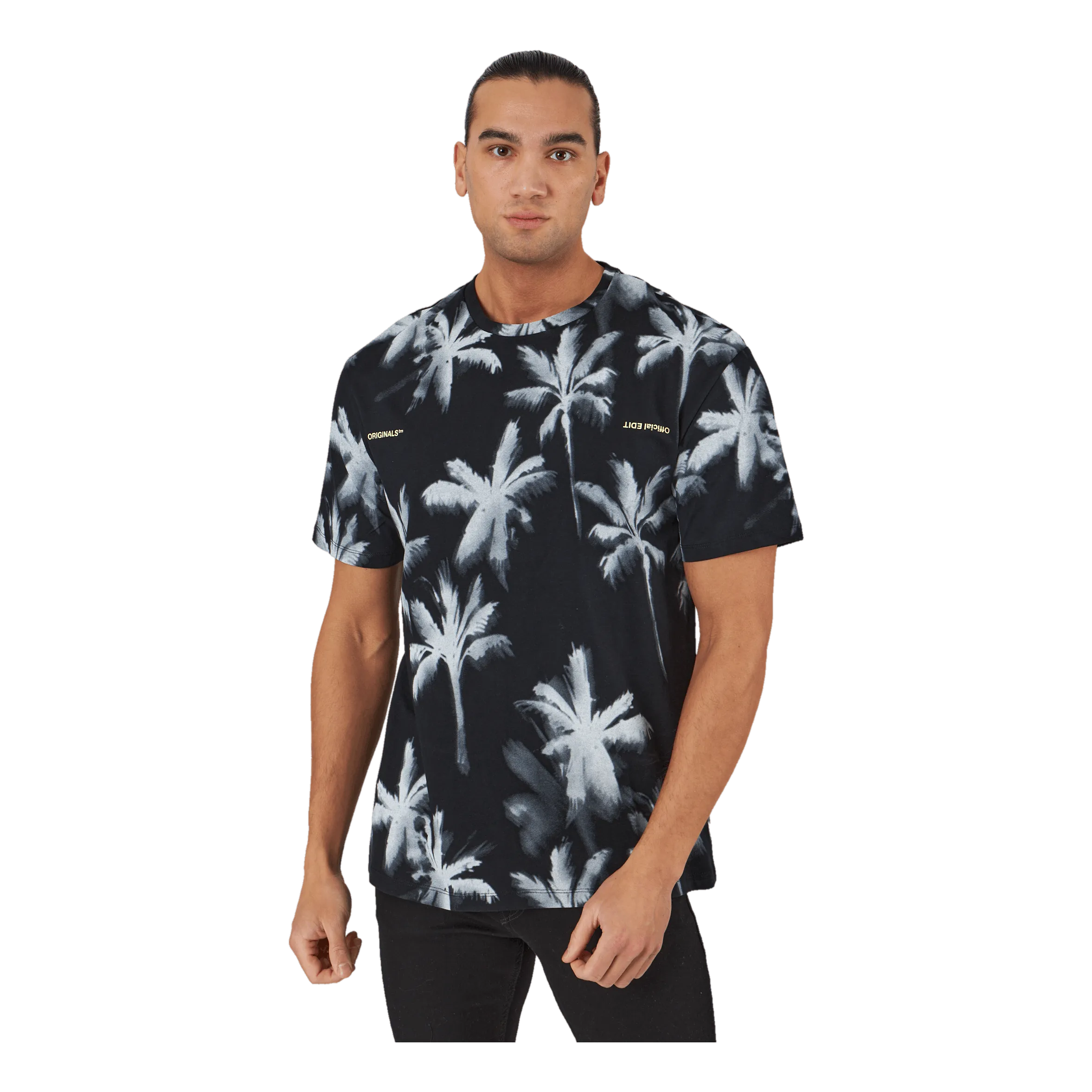 JACK & JONES JACK & JONES TSHIRT PASADENA BLACK