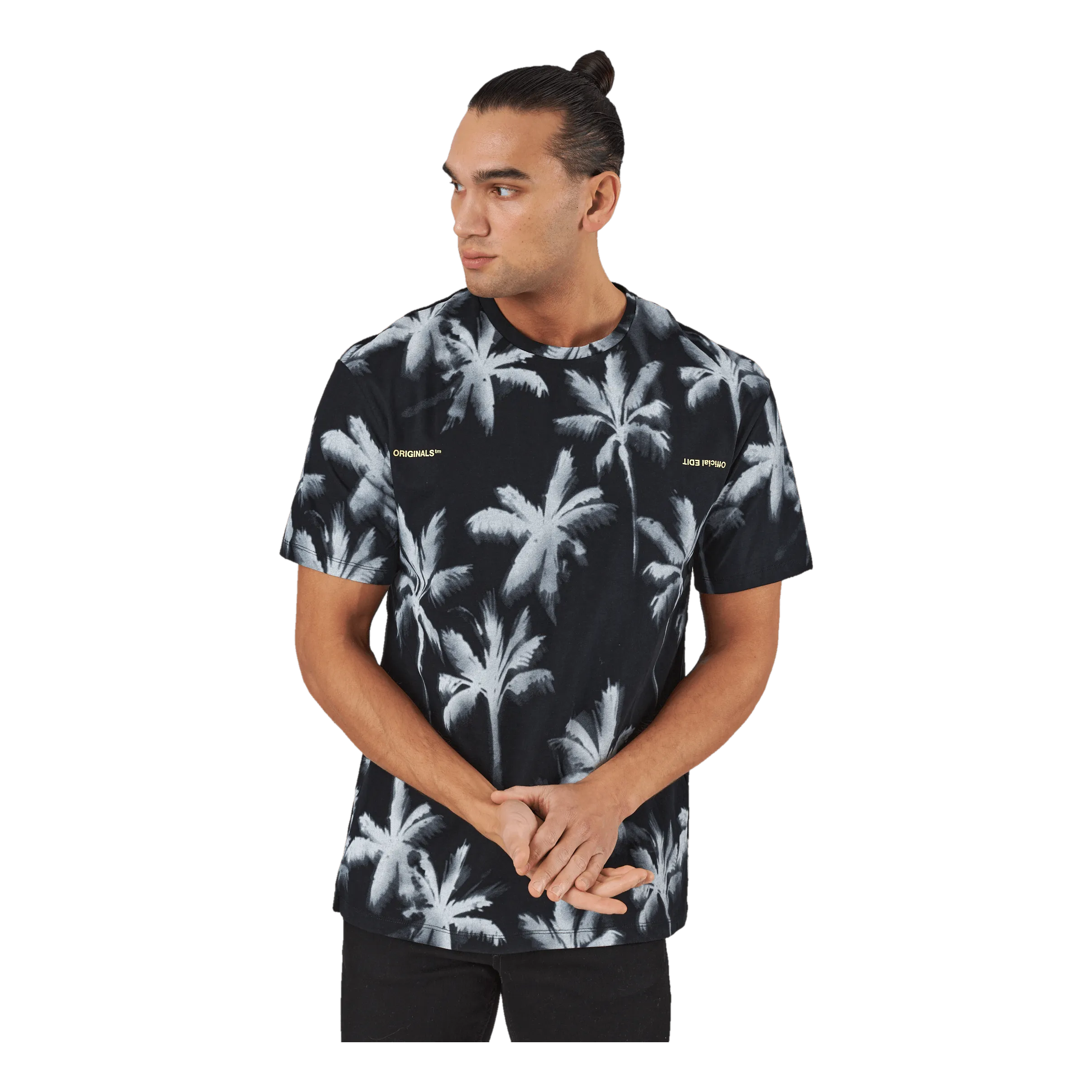 JACK & JONES JACK & JONES TSHIRT PASADENA BLACK