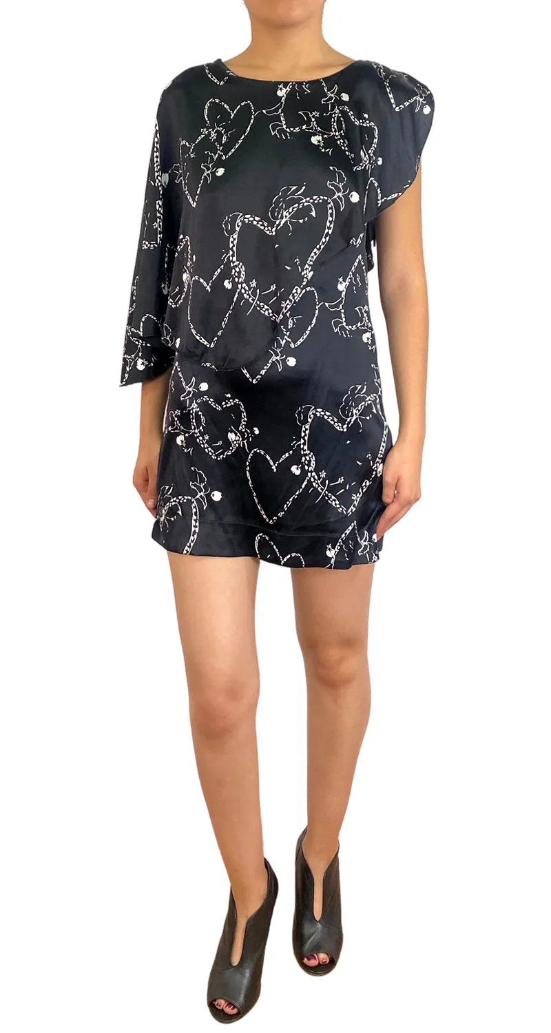 JAZMIN CHEBAR Vestido Mini Seda
