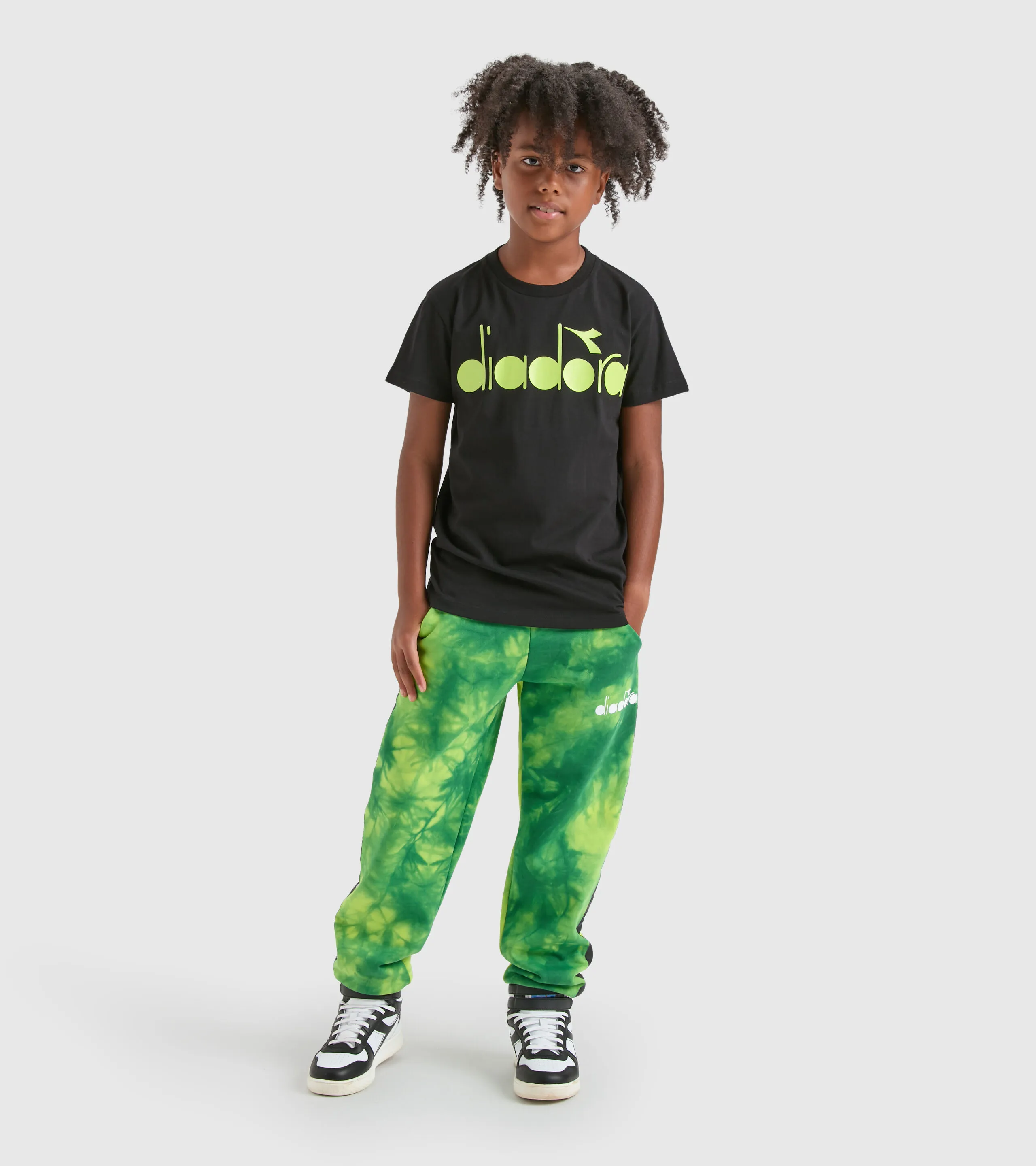JB.PANTS CUFF AO D PANTALONES DE CH&AACUTE;NDAL VERDE MILITAR  NI&NTILDE;O