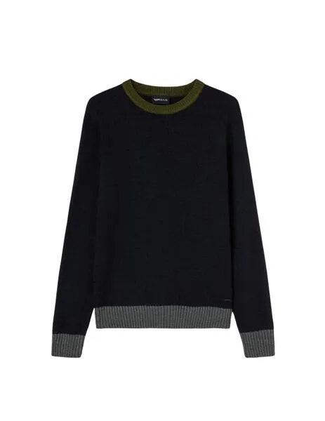 Jersey Gas Jeans Devys de cuello redondo para hombre