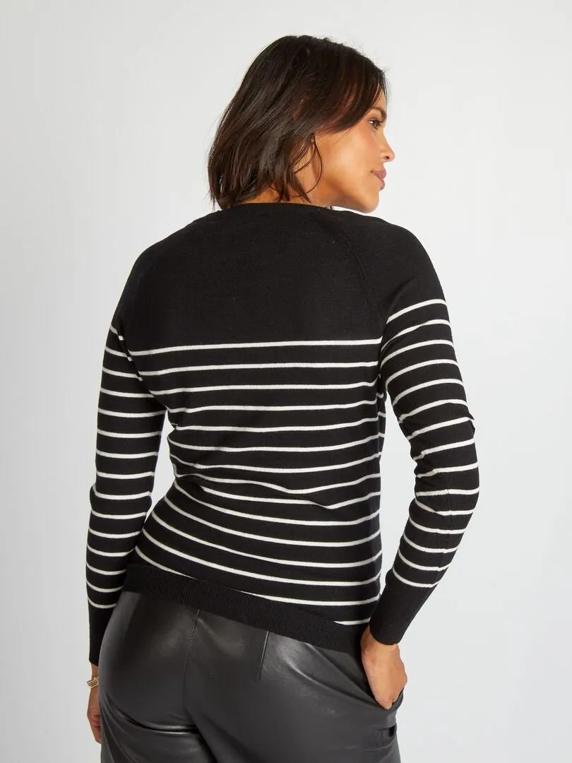 JERSEY MARINERO DE LACTANCIA  NEGRO