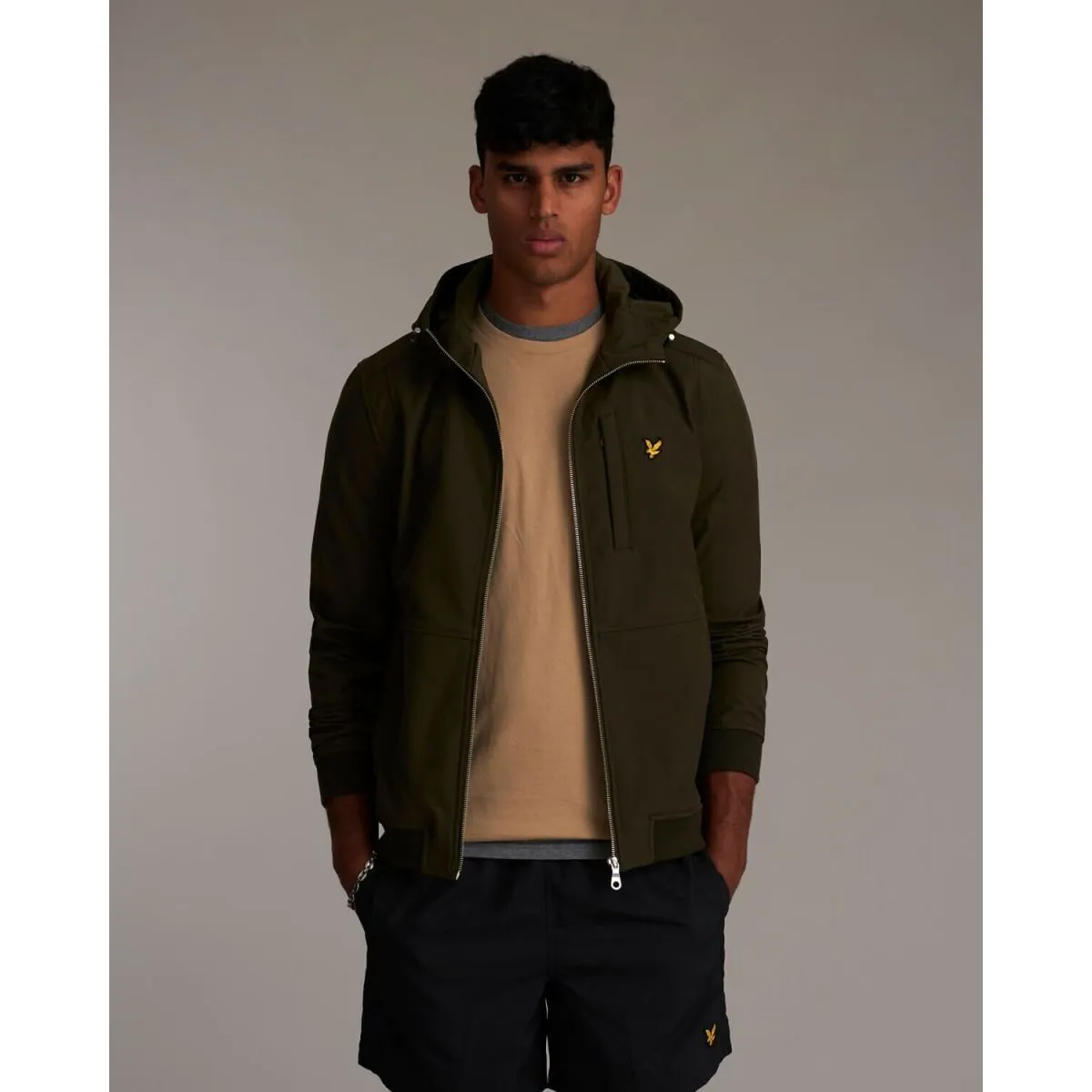 JK1214V SOFTSHELL JACKETW12 TRECK GREEN