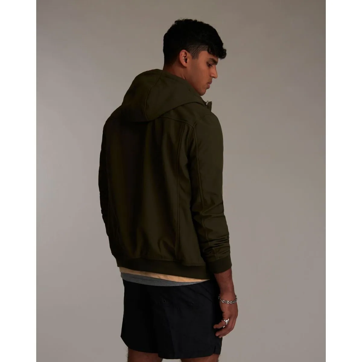 JK1214V SOFTSHELL JACKETW12 TRECK GREEN
