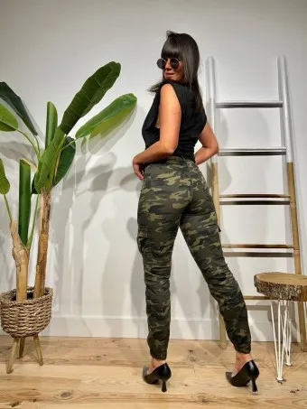 Jogger Cargo Camuflaje WARLINGTON