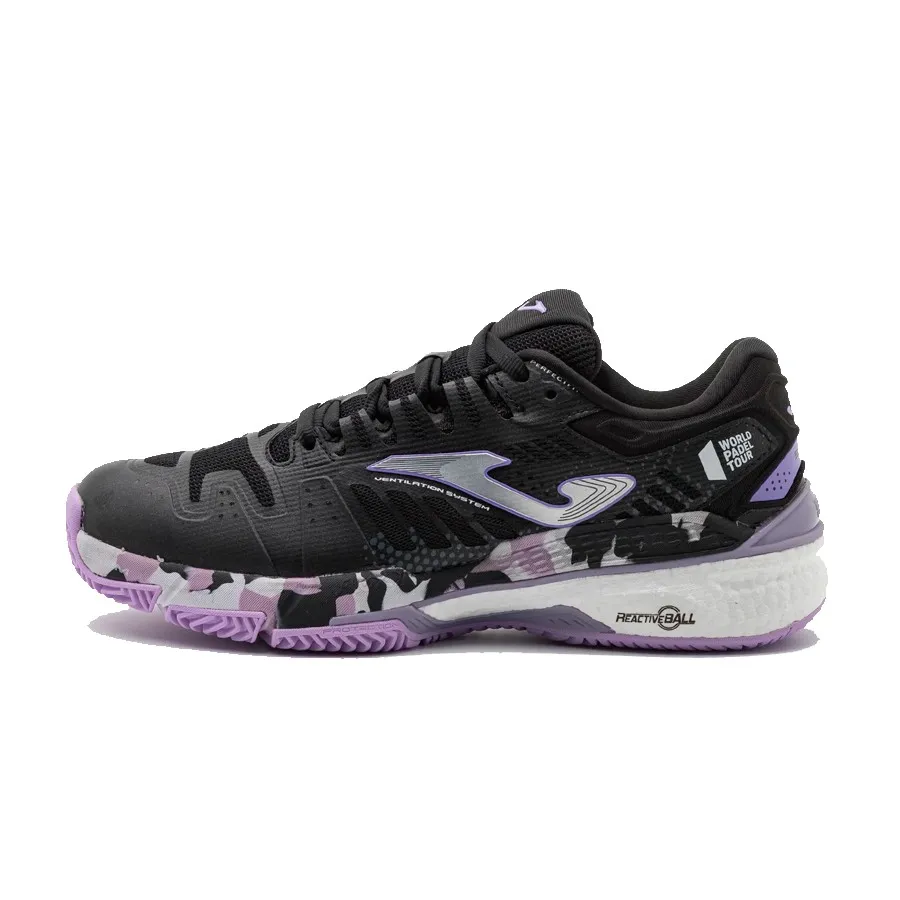 Joma T.SLAM LADY 2301 WORLD PADEL TOUR NEGRO