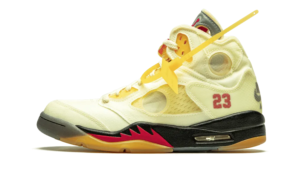 JORDAN 5 RETRO  OFFWHITE SAIL