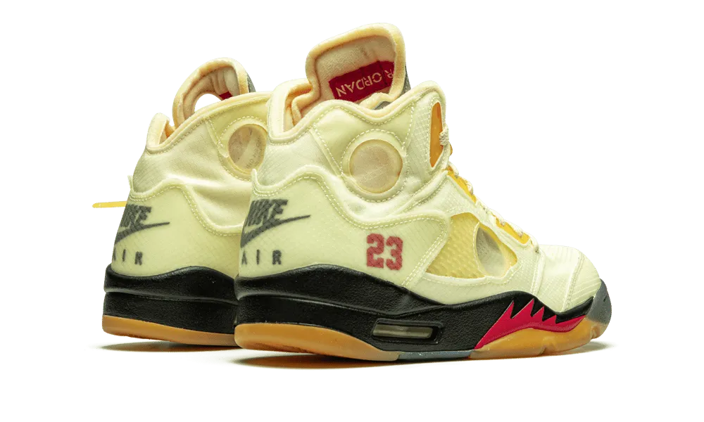 JORDAN 5 RETRO  OFFWHITE SAIL