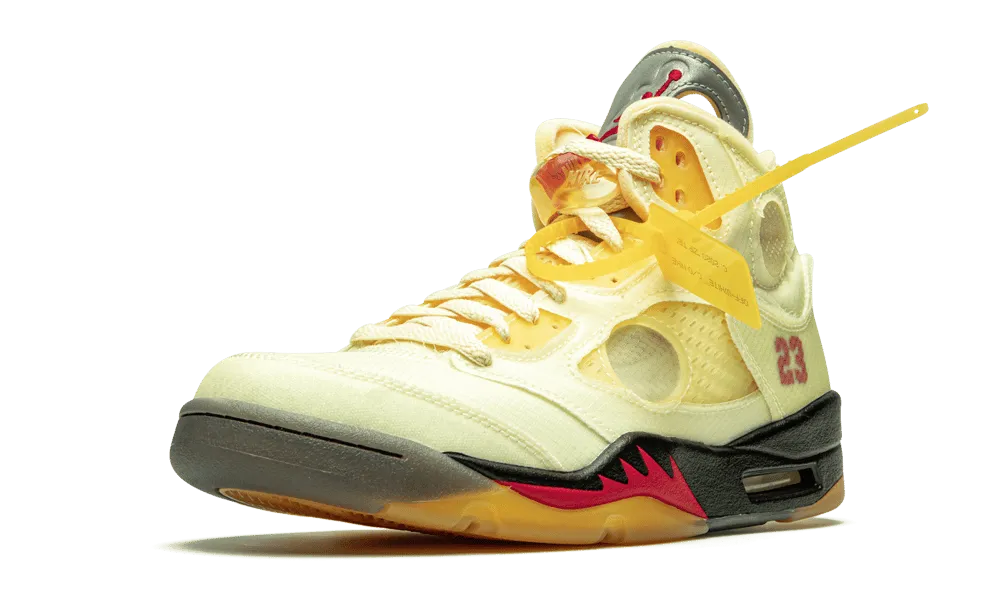 JORDAN 5 RETRO  OFFWHITE SAIL