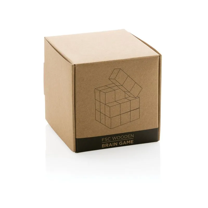 Juego mental de madera FSC® en bolsa de lona