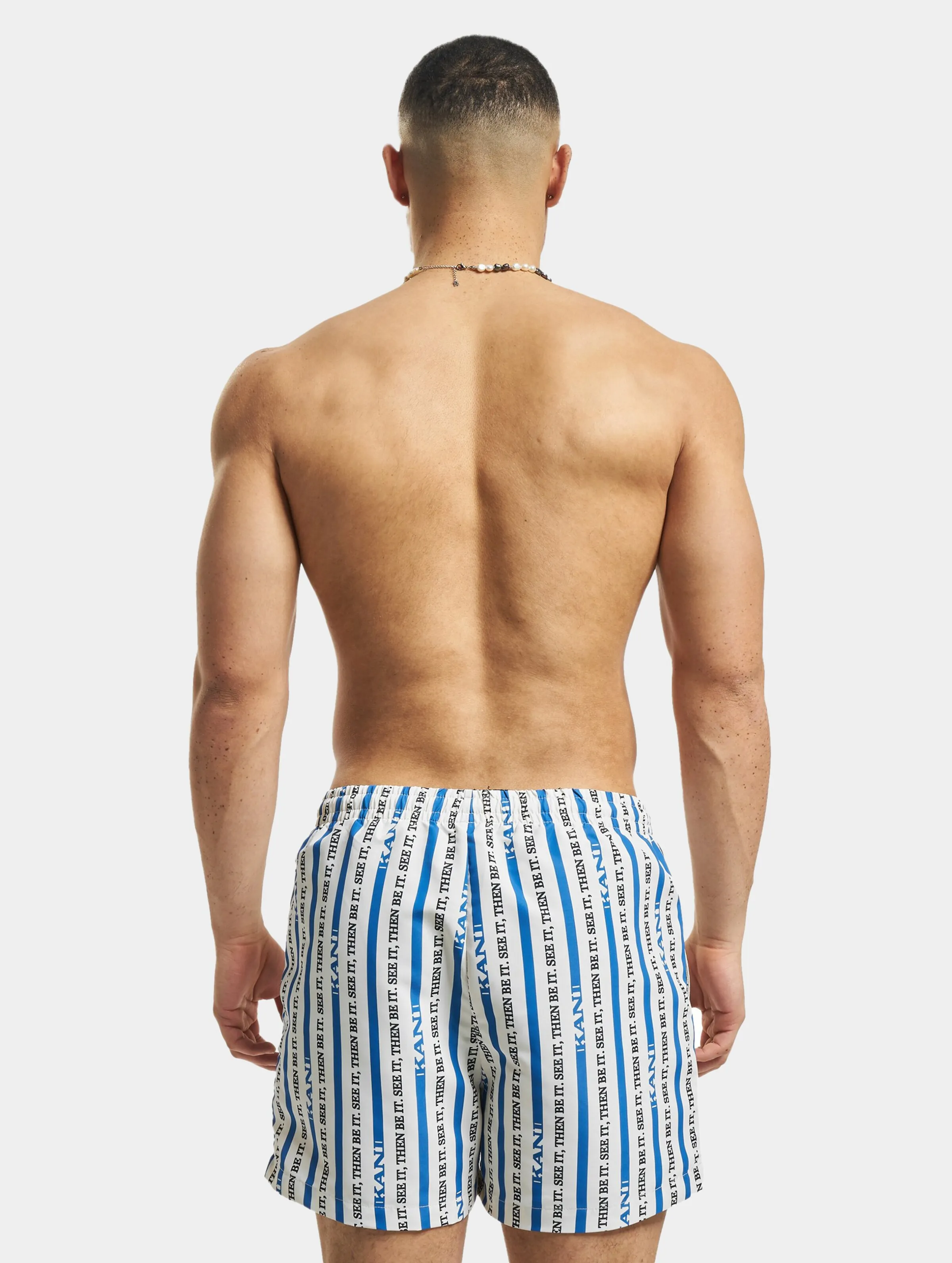 KK Small Signature Logo Stripe