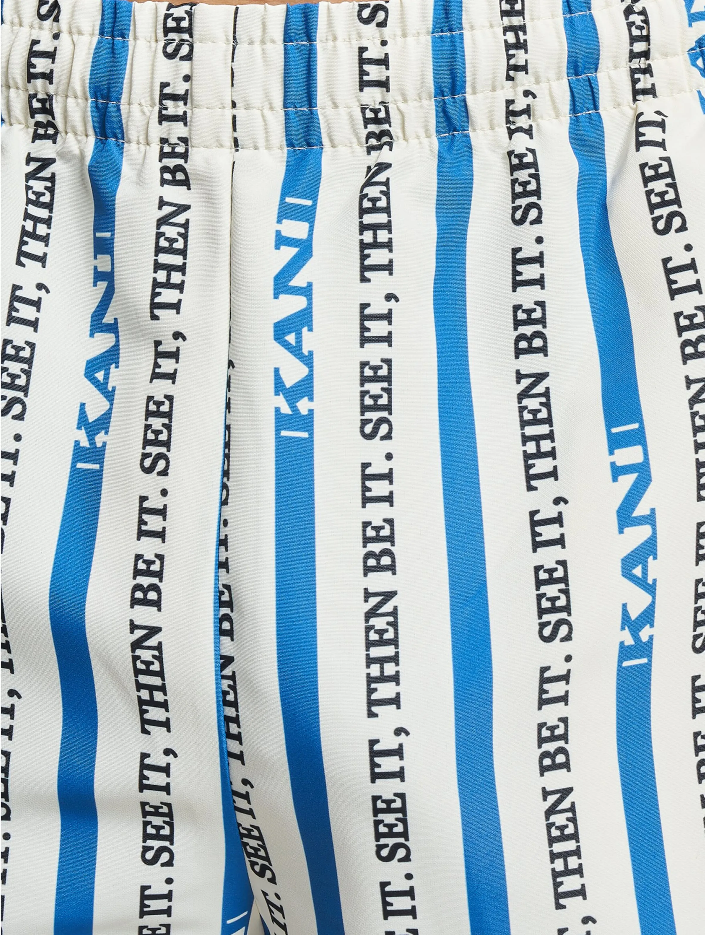 KK Small Signature Logo Stripe