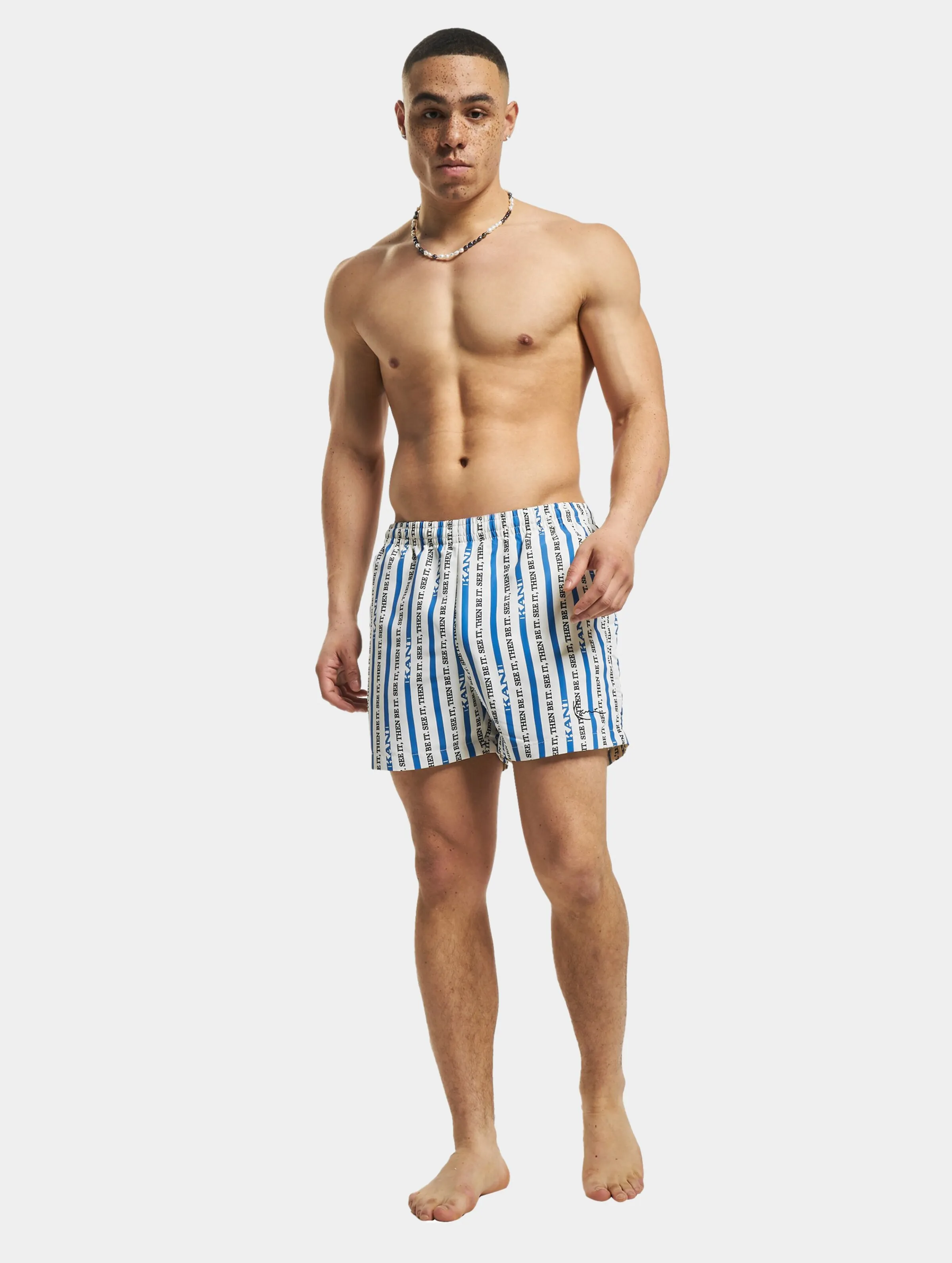KK Small Signature Logo Stripe