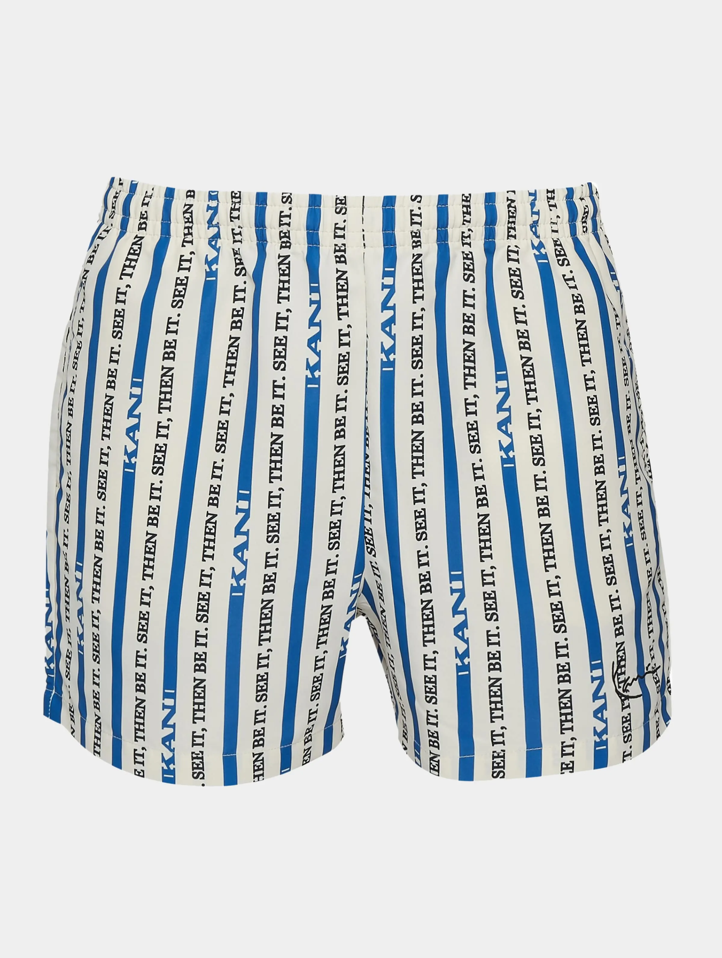 KK Small Signature Logo Stripe