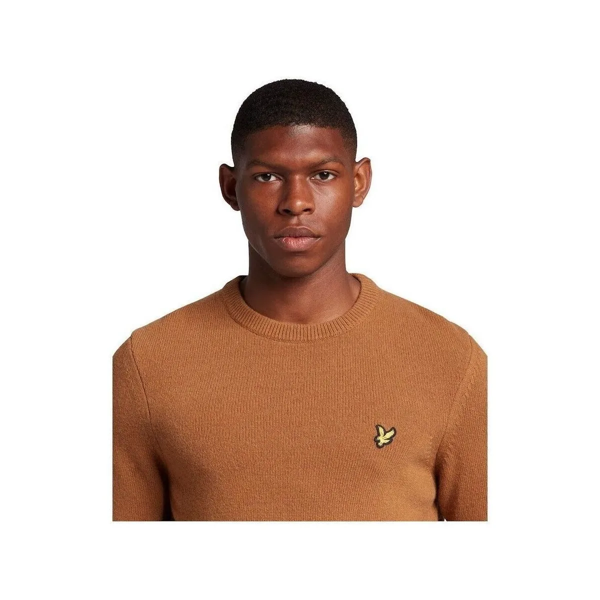 KN921VF CREW NECK LAMBSWOOLW805 VICTORY ORANGE