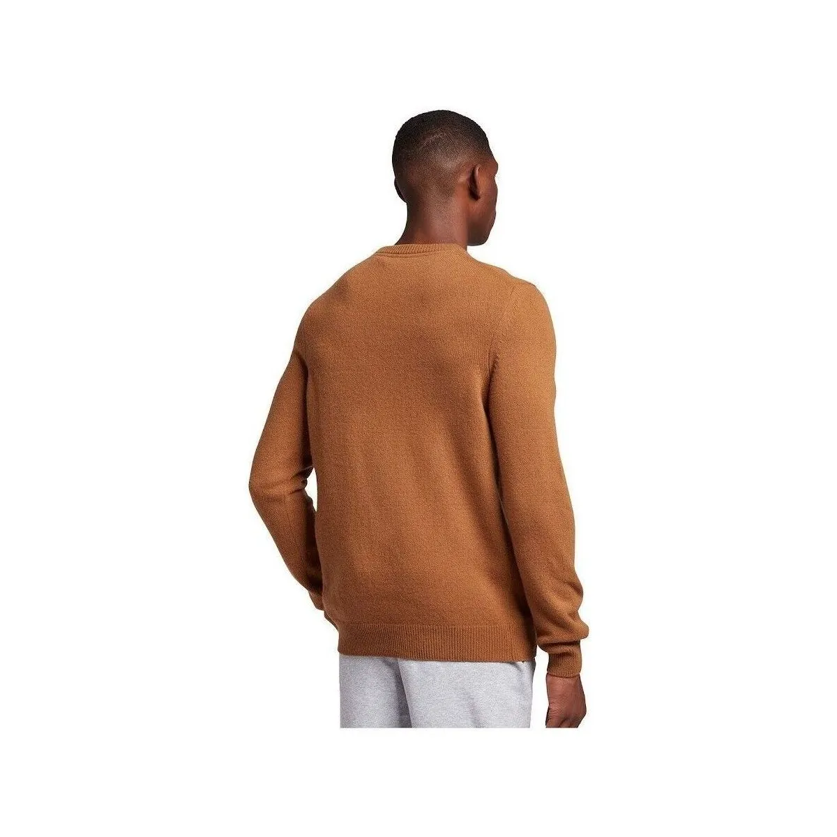 KN921VF CREW NECK LAMBSWOOLW805 VICTORY ORANGE